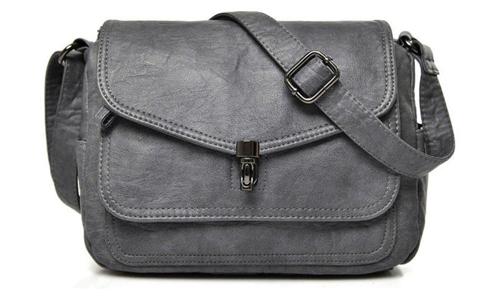 Mansoura | Elegante Leder Schultertasche”