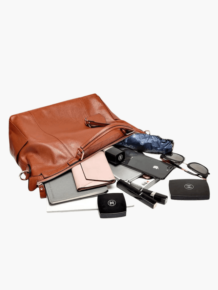 Tolyatti | Geräumige Weekender Tote aus Leder