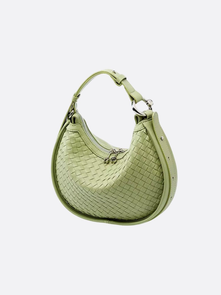 Ouidah | Gewebte Crescent Schultertasche