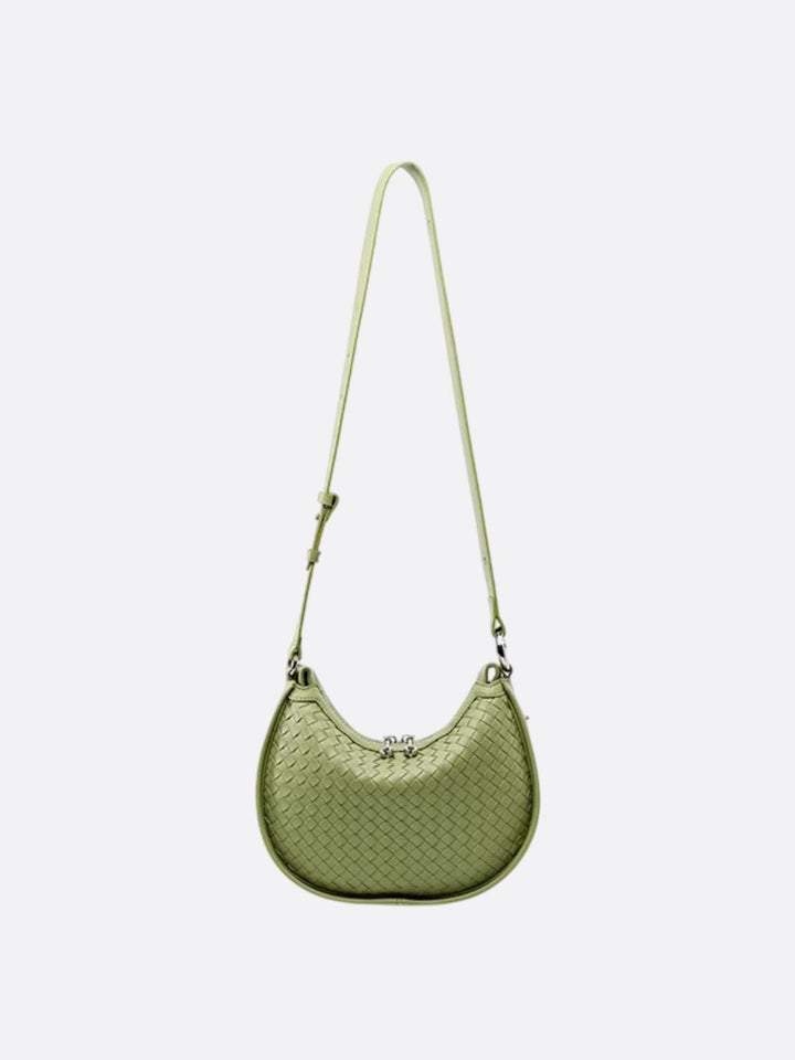 Ouidah | Gewebte Crescent Schultertasche