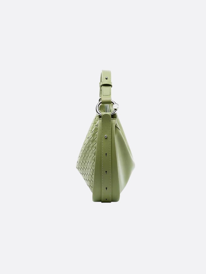 Ouidah | Gewebte Crescent Schultertasche