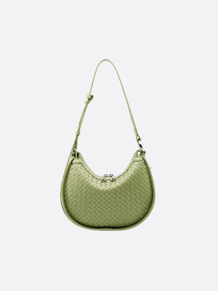 Ouidah | Gewebte Crescent Schultertasche