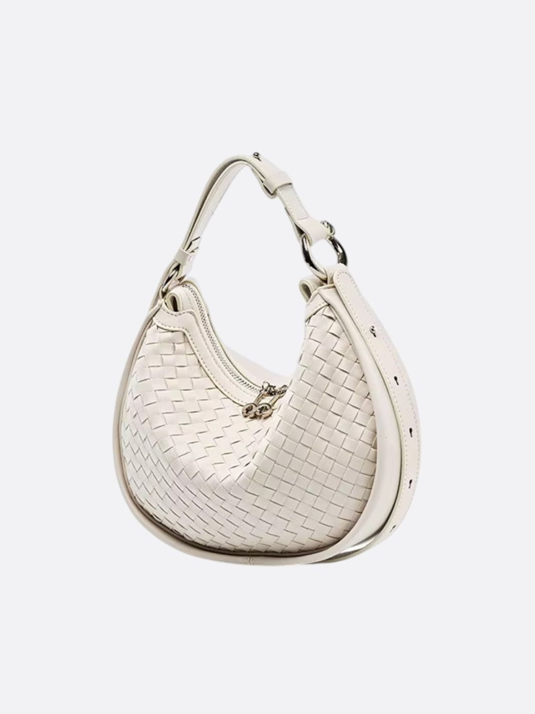 Ouidah | Gewebte Crescent Schultertasche