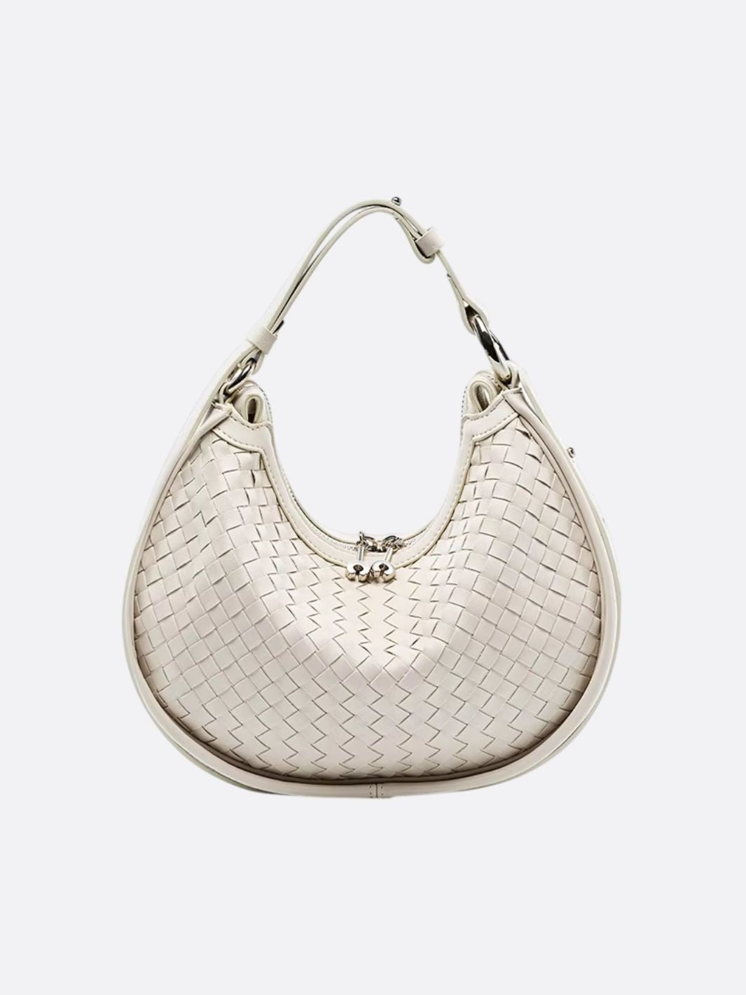 Ouidah | Gewebte Crescent Schultertasche