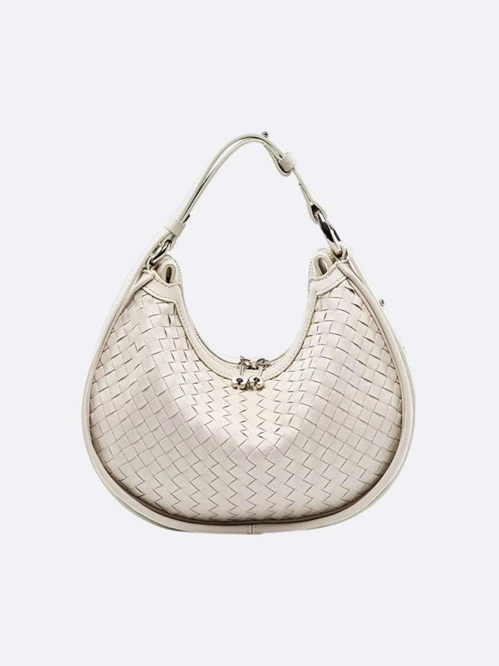 Ouidah | Gewebte Crescent Schultertasche