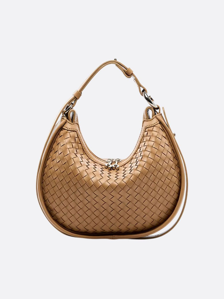 Ouidah | Gewebte Crescent Schultertasche