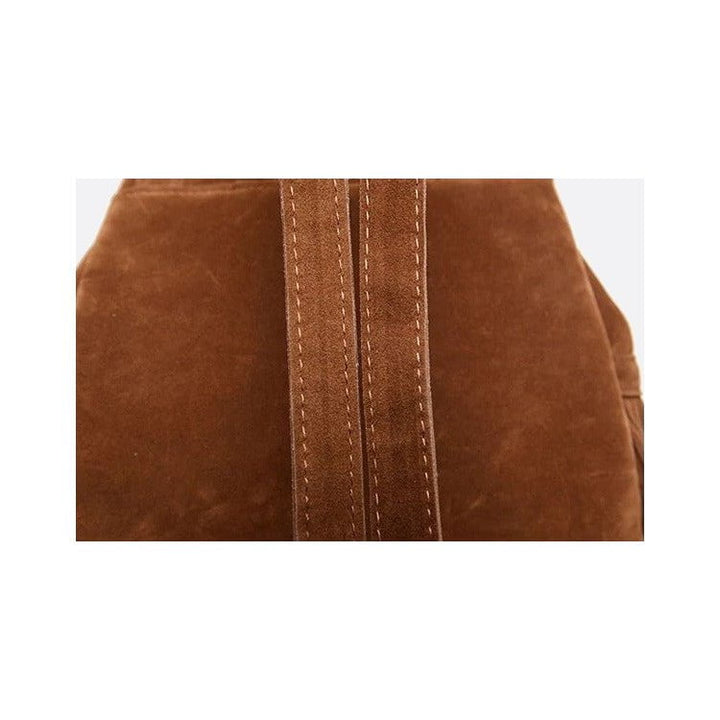 Resistencia | Boho Suede Rucksack mit Fransen
