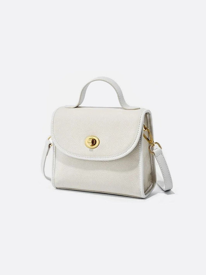 Bremen | Elegante Trapez‑Handtasche mit Drehverschluss