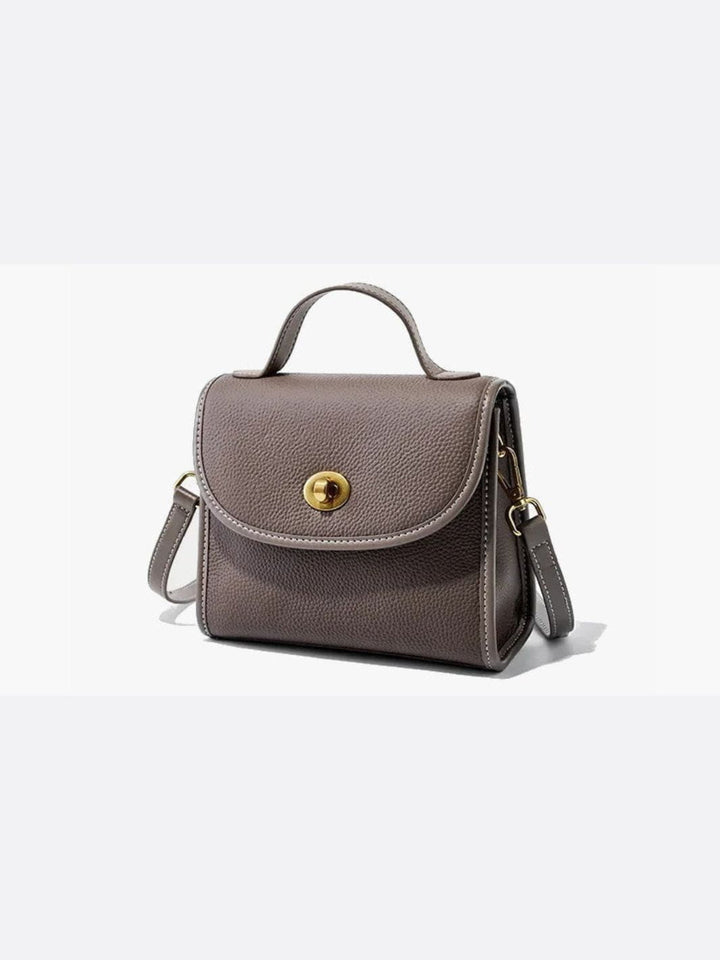 Bremen | Elegante Trapez‑Handtasche mit Drehverschluss