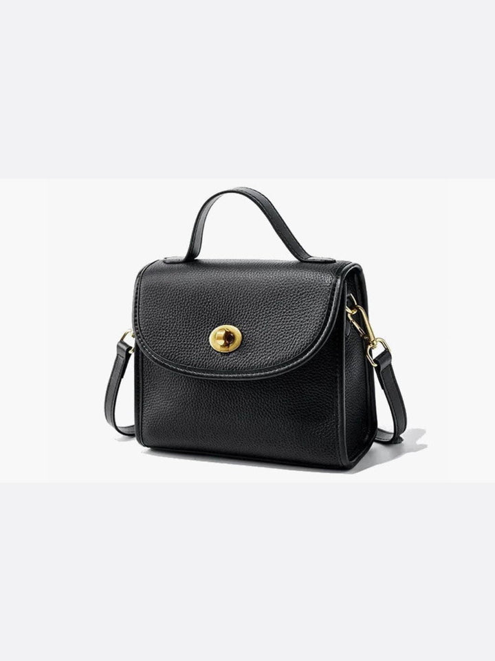 Bremen | Elegante Trapez‑Handtasche mit Drehverschluss