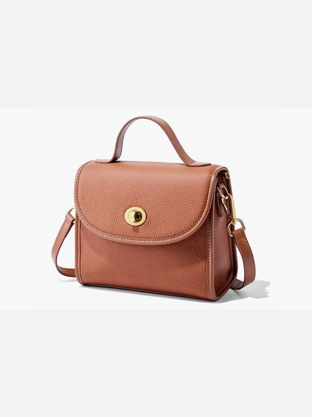 Bremen | Elegante Trapez‑Handtasche mit Drehverschluss