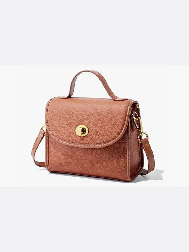 Bremen | Elegante Trapez‑Handtasche mit Drehverschluss