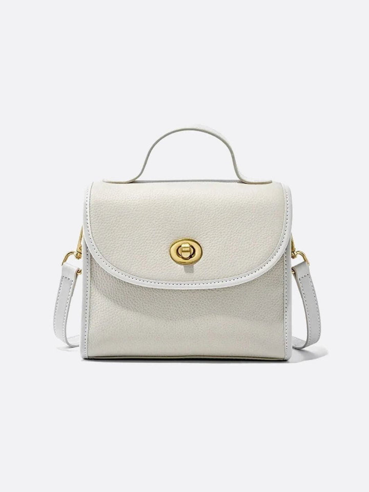 Bremen | Elegante Trapez‑Handtasche mit Drehverschluss