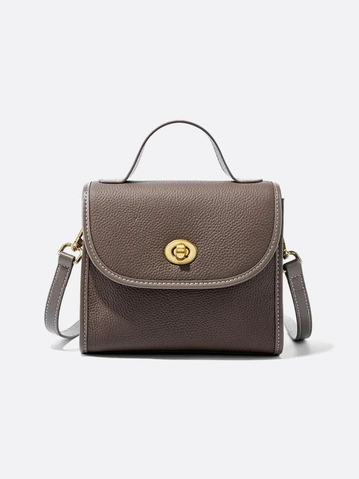 Bremen | Elegante Trapez‑Handtasche mit Drehverschluss