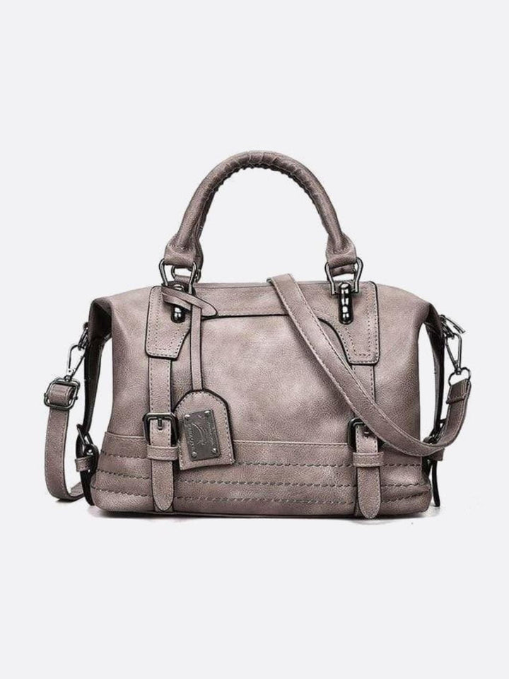 Agra | Retro Camel Shopper & Crossbody