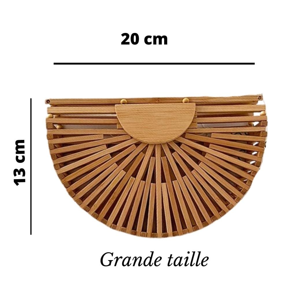 Murcia | Elegante Bambus-Schultertasche
