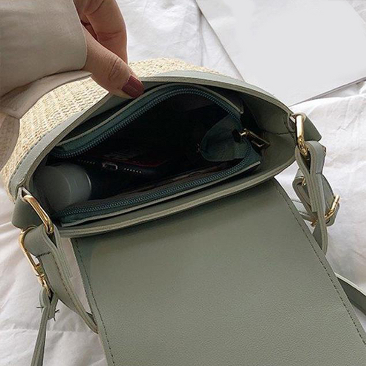 Kuala Lumpur | Sommerlicher Strohsack für Damen