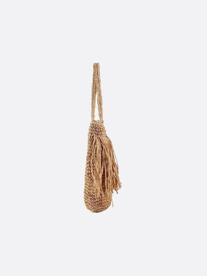 Honolulu | Raffia Fringe Sommer-Tote