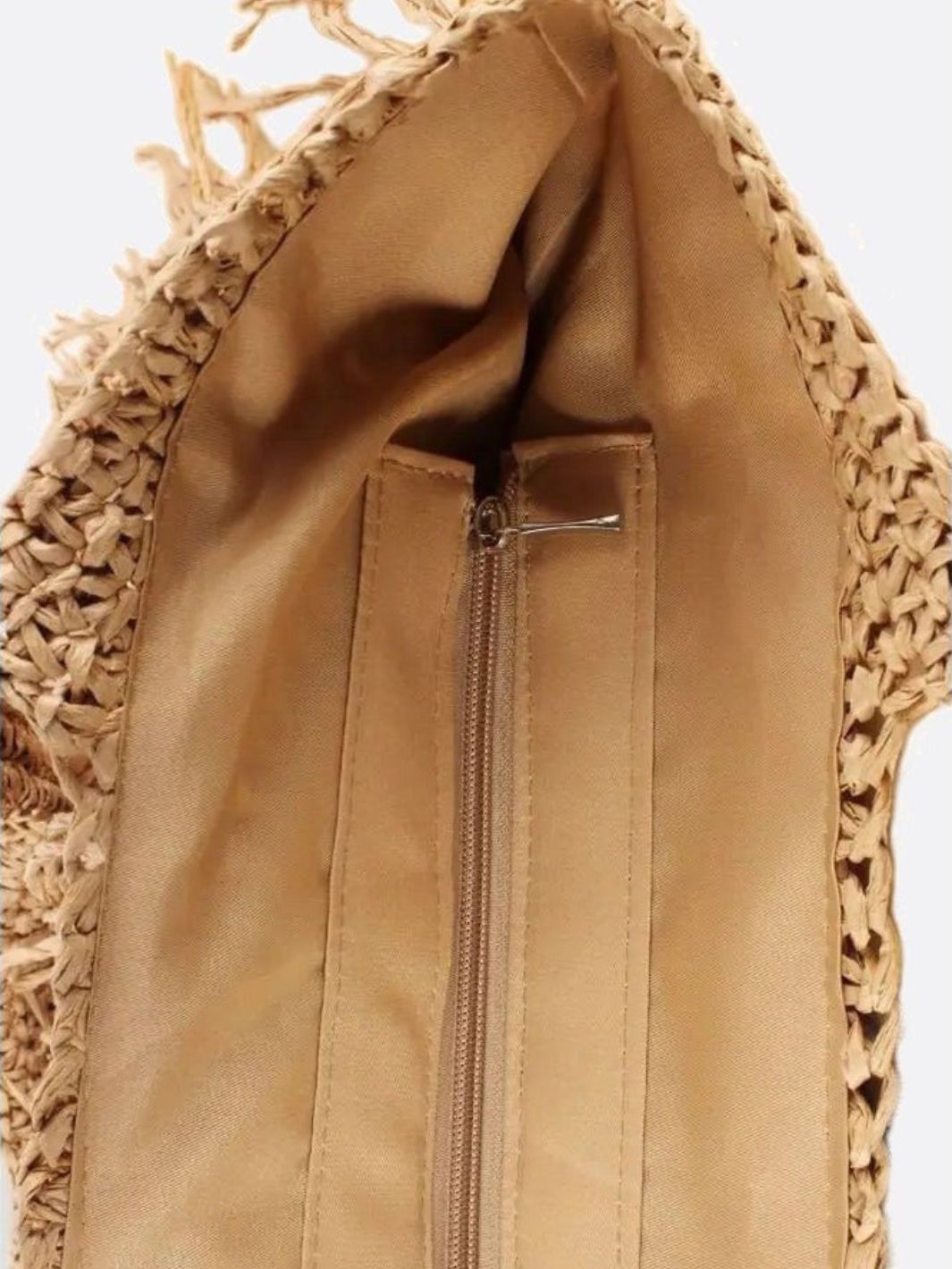Honolulu | Raffia Fringe Sommer-Tote