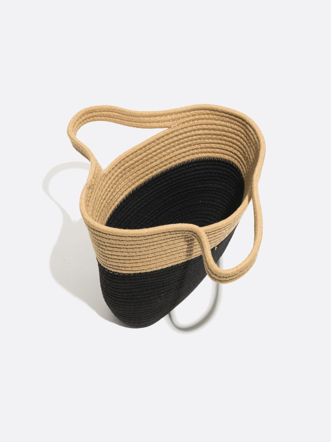 Lambarene | Zweifarbige Rope Tote Tasche