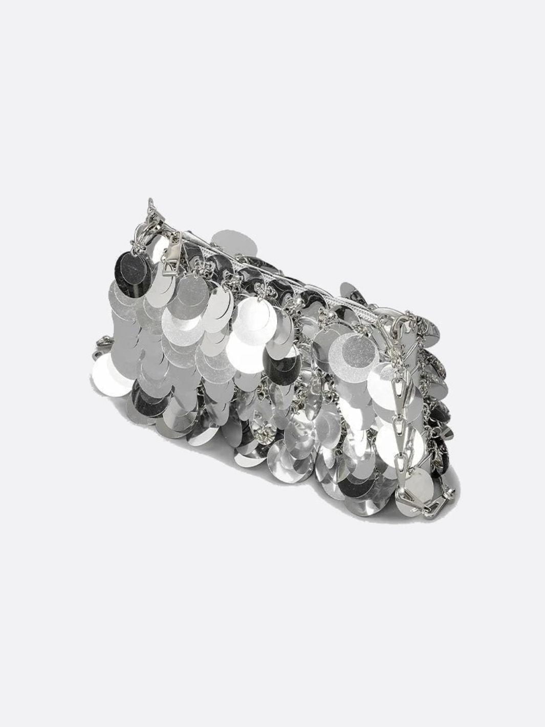Buenos Aires | Pailletten‑Party‑Clutch mit Kette