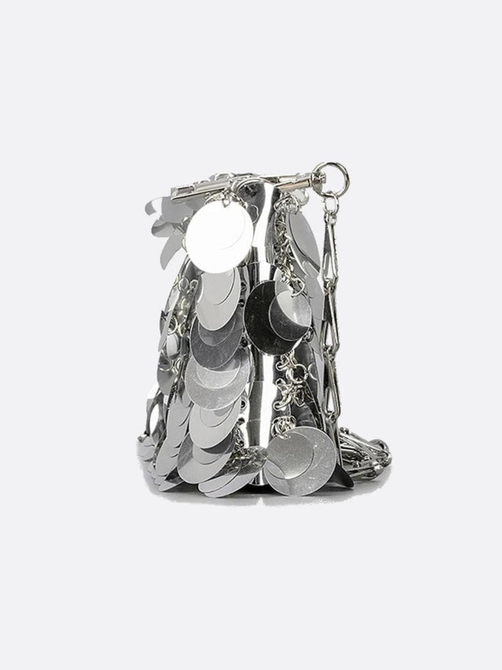 Buenos Aires | Pailletten‑Party‑Clutch mit Kette