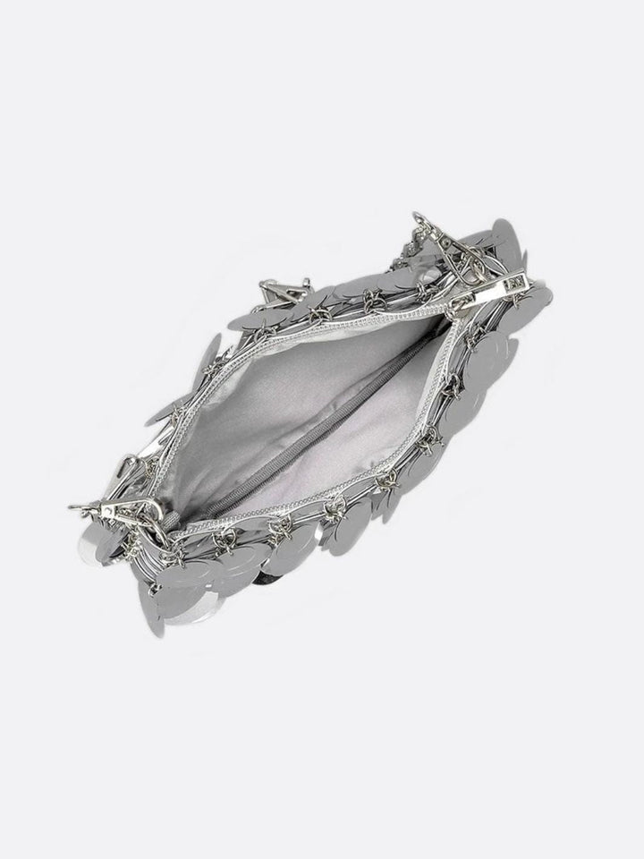 Buenos Aires | Pailletten‑Party‑Clutch mit Kette