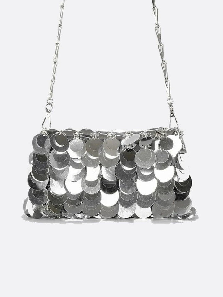 Buenos Aires | Pailletten‑Party‑Clutch mit Kette
