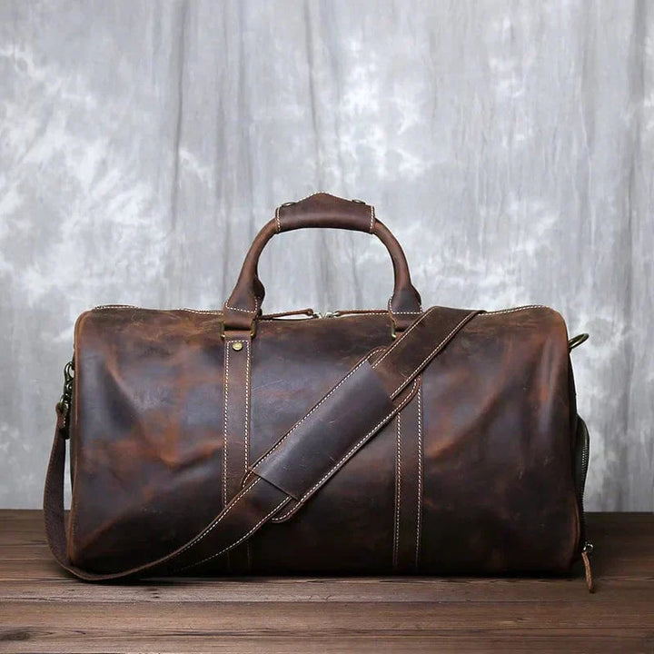 Zhuhai | Robuste Leder-Reisetasche