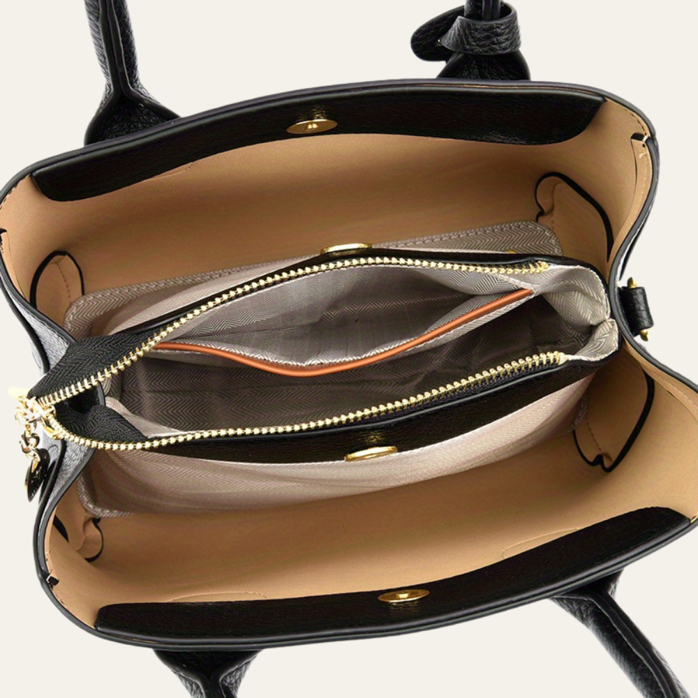 Rabat | Elegante PU‑Handtasche in Braun
