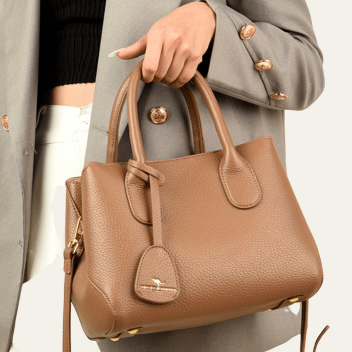 Rabat | Elegante PU‑Handtasche in Braun
