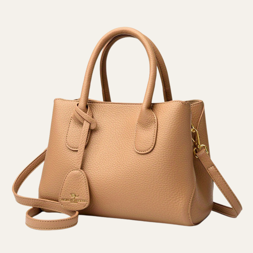 Rabat | Elegante PU‑Handtasche in Braun