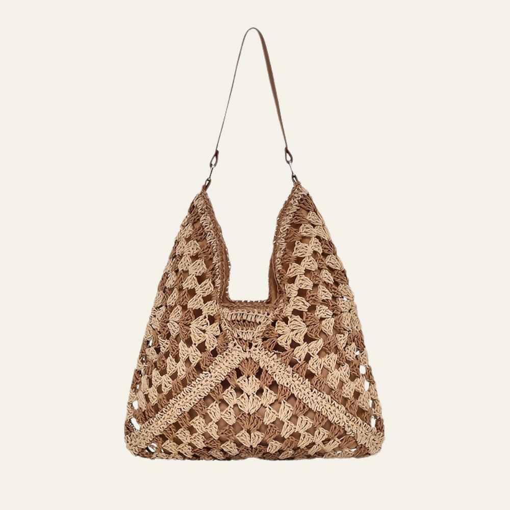 Alexandria | Raphia Crochet Tragetasche