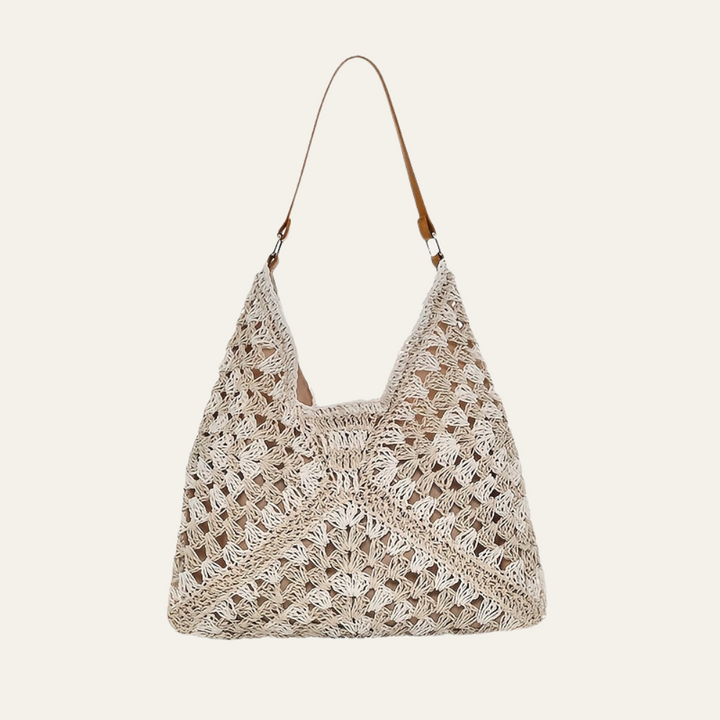 Alexandria | Raphia Crochet Tragetasche