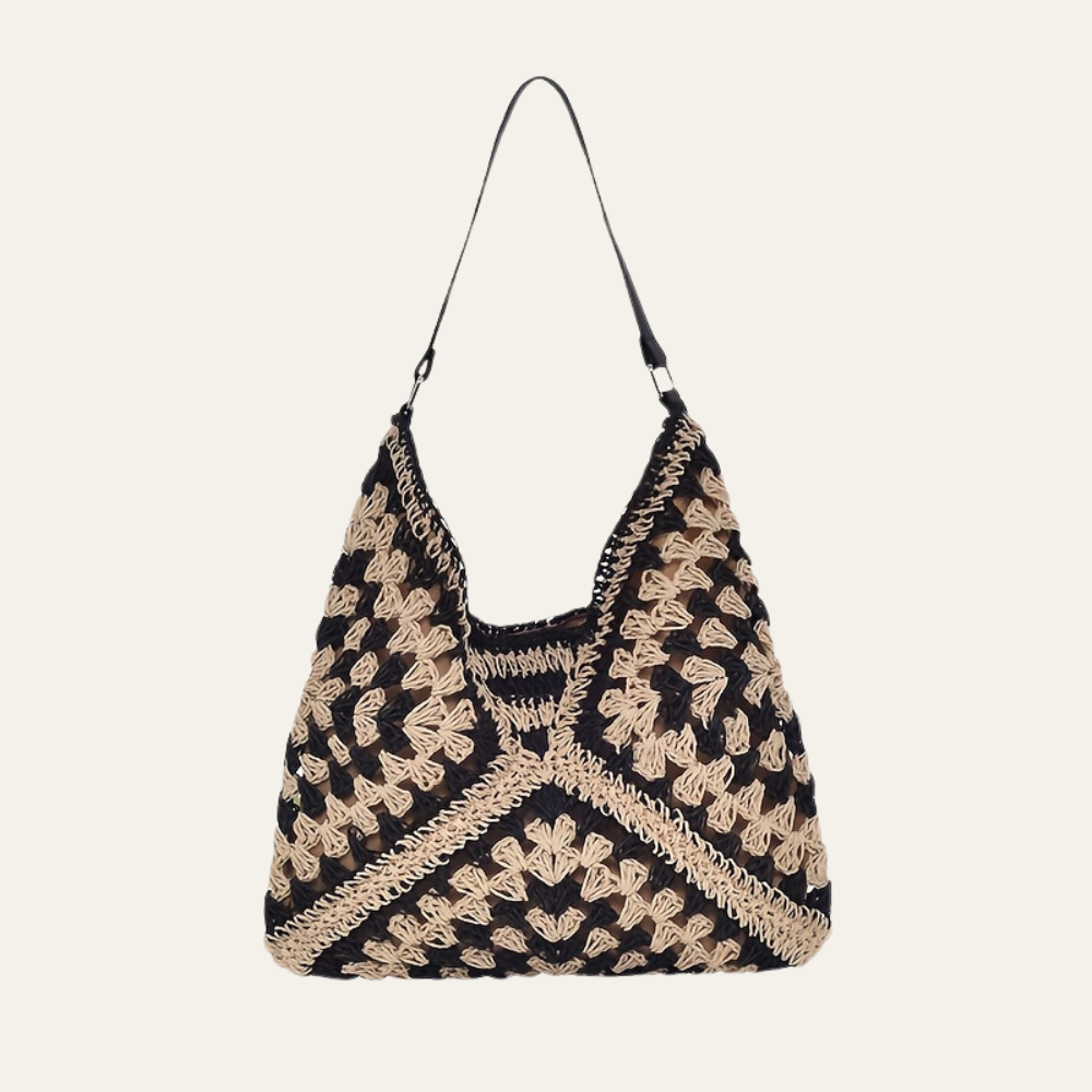 Alexandria | Raphia Crochet Tragetasche