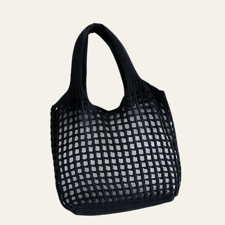 Taipei | Leichter Crochet Filet‑Tote