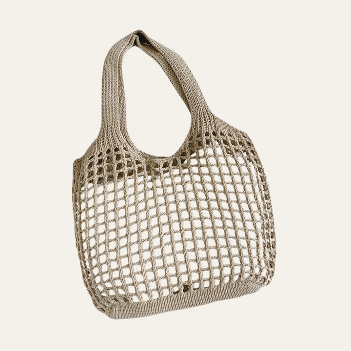 Taipei | Leichter Crochet Filet‑Tote