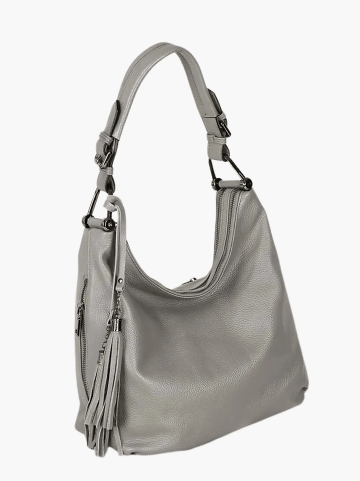 Saskatoon | Roter Leder Hobo Bag