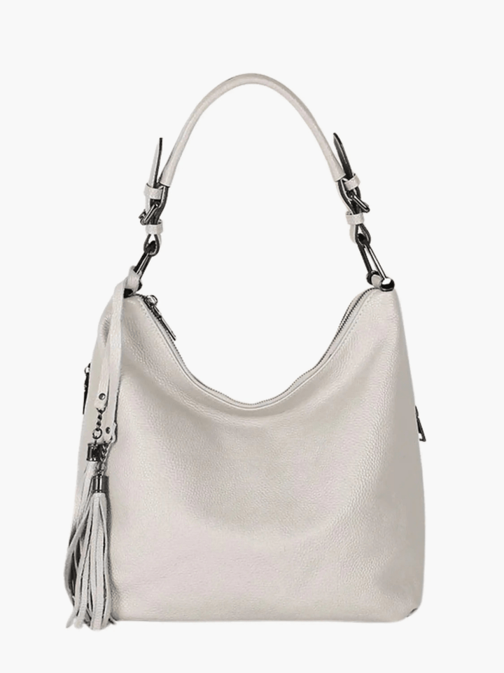 Saskatoon | Roter Leder Hobo Bag
