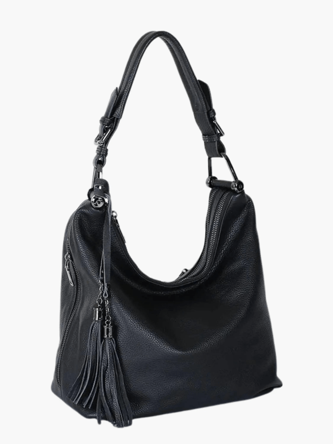 Saskatoon | Roter Leder Hobo Bag