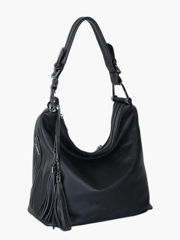 Saskatoon | Roter Leder Hobo Bag