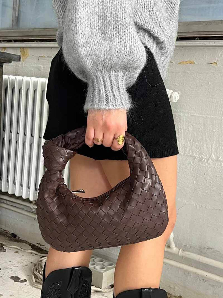 London | Handgewebte Mini-Handtasche
