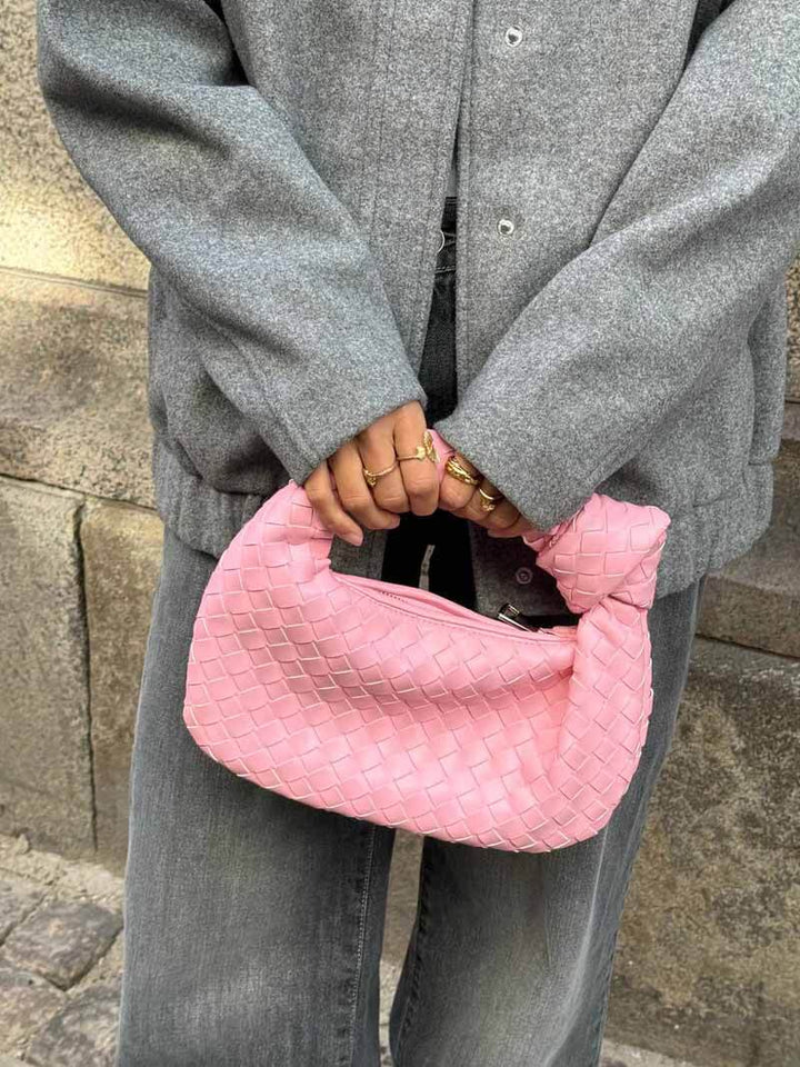 London | Handgewebte Mini-Handtasche