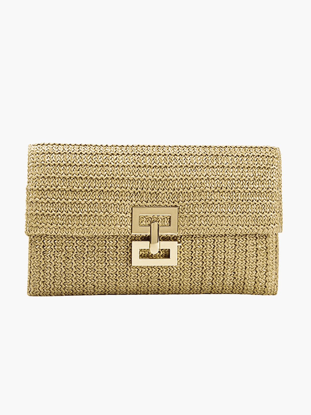 Zomba | Goldene Clutch Abendtasche