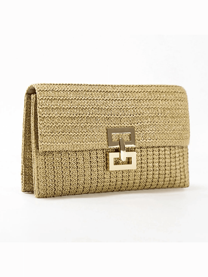 Zomba | Goldene Clutch Abendtasche
