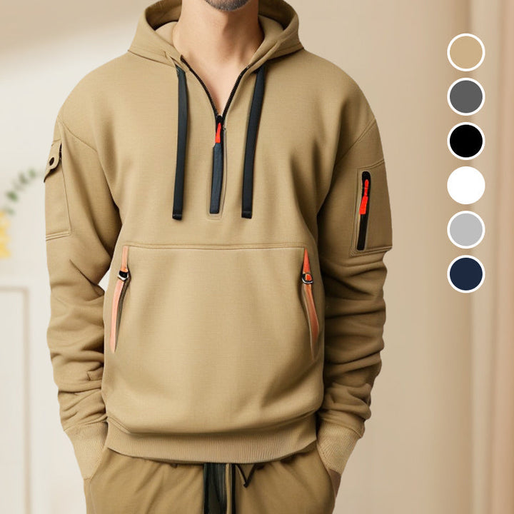 Adrian | Halbzip Hoodie für Herren