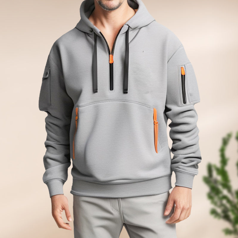Adrian | Halbzip Hoodie für Herren