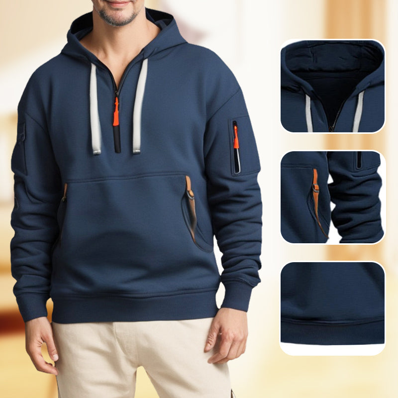 Adrian | Halbzip Hoodie für Herren