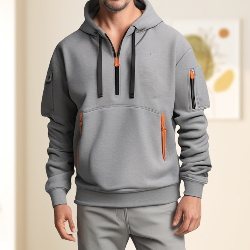 Adrian | Halbzip Hoodie für Herren