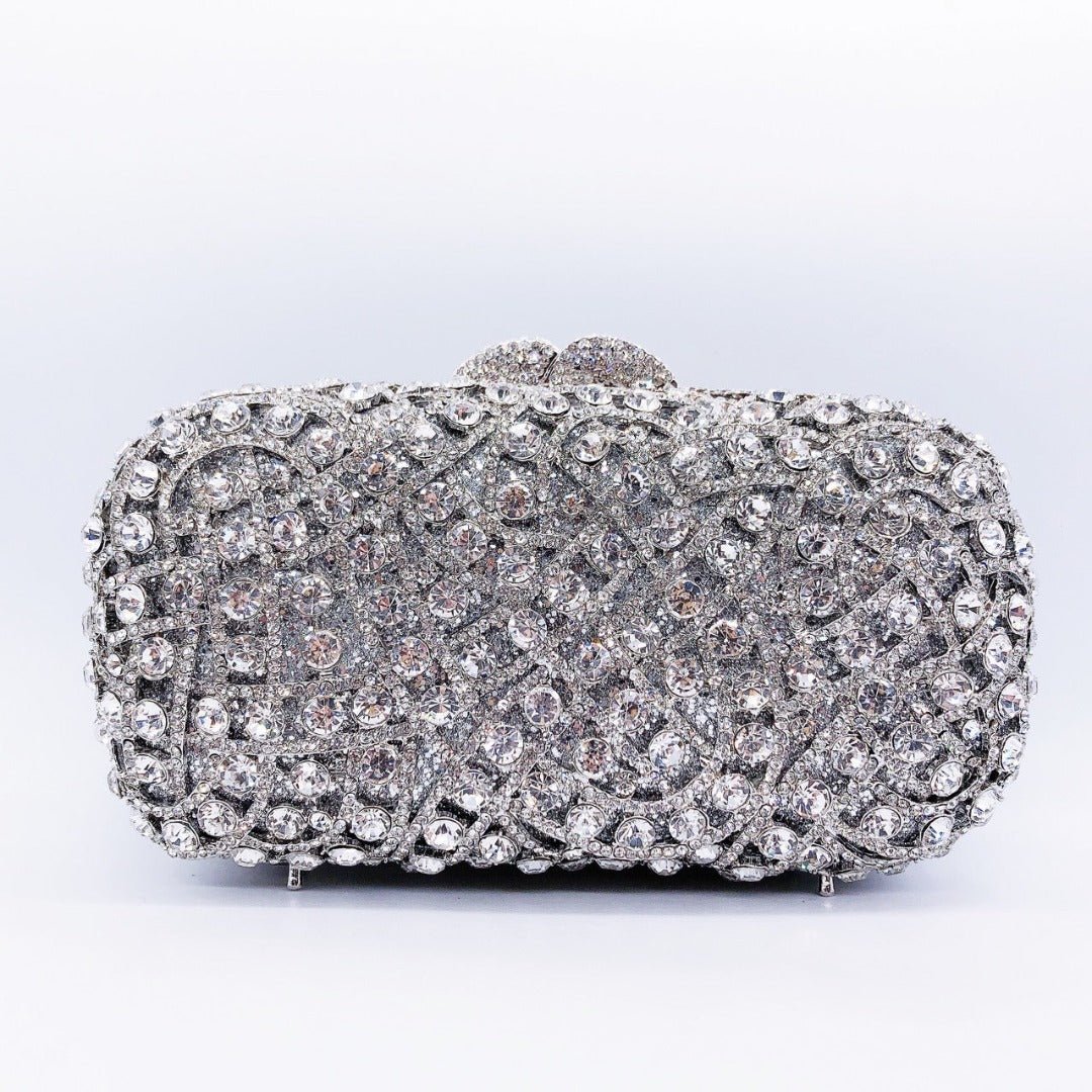 Bucaramanga | Glitzernde Kristall‑Evening‑Clutch